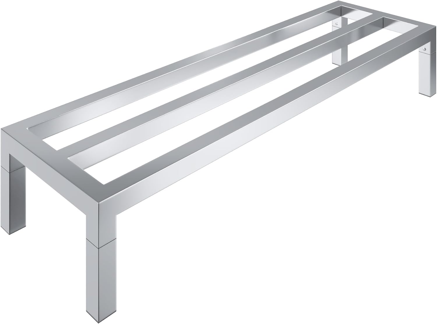48in x 14in Heavy-Duty Aluminum Dunnage Rack with 900 Lbs Capacity