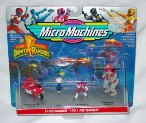 Power Rangers Red Ranger Galoob Mini Speedster