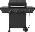 Nexgrill 3-Burner Propane Gas Grill with Side Burner - 562 sq in