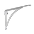 Khtumeware 100% Solid Brass Decorative Shelf Brackets - 8in Support