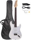 39 Inch Beginner Electric Guitar with Rosewood Fingerboard