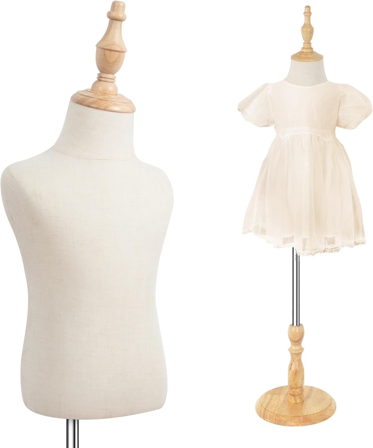 Child Mannequin for Apparel Display, Adjustable for 2-3 Years