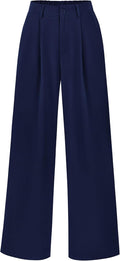 Wide Leg Pants for Women High Waisted Work Trousers - 2025 Trendy Fit