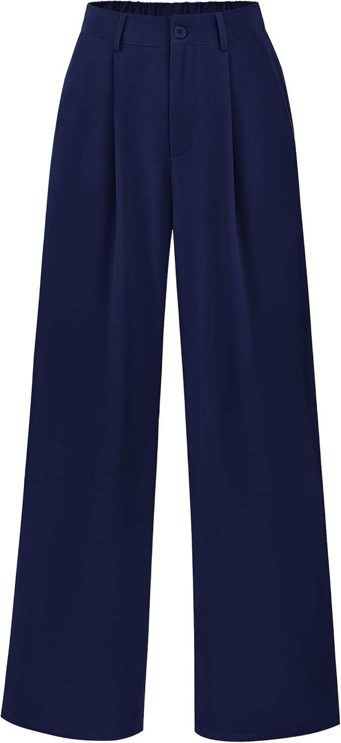 Wide Leg Pants for Women - Trendy High Waisted Business Casual
