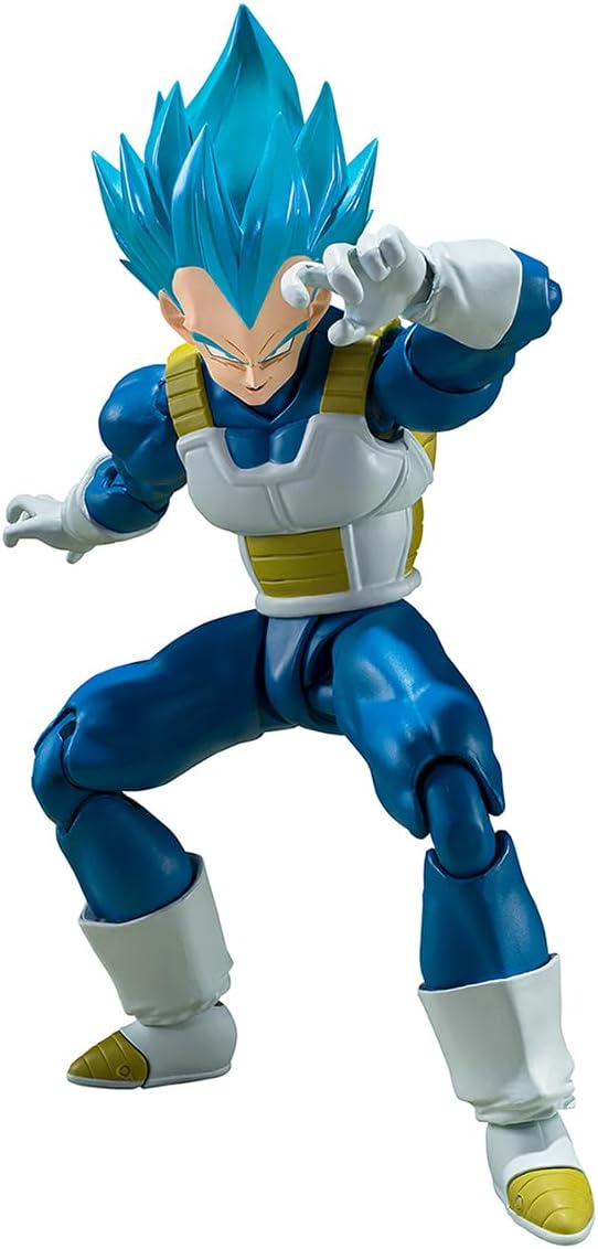 SSGSS Vegeta Action Figure - Unwavering Saiyan Pride Collectible
