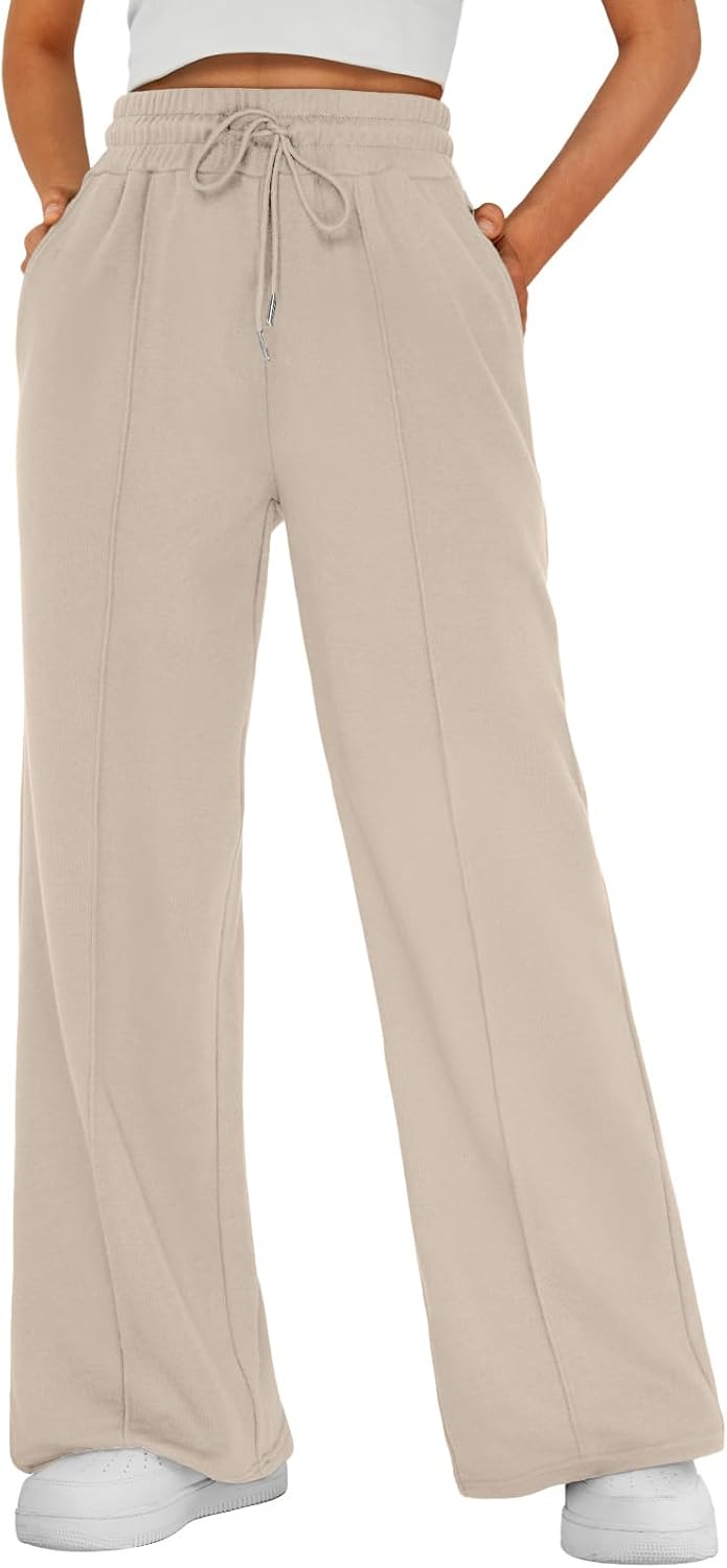 Womens Wide Leg Sweatpants for Fall Fashion and Comfort