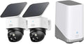 eufy Security SoloCam S340 2-Cam Pack with HomeBase S380 - Solar 360