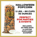 Halloween Party Popcorn Caramel Flavored - Bulk Party Size