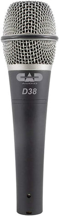 CAD Audio D38X3 3-Pack Supercardioid Handheld Microphones - Clear