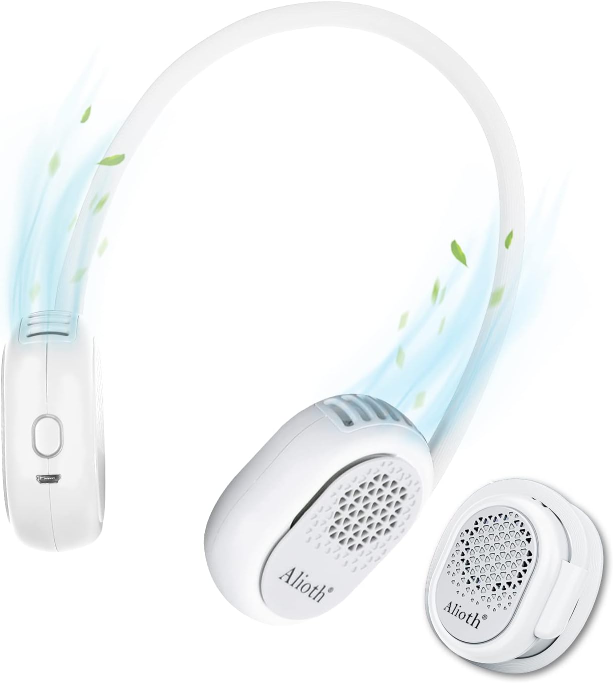 Alioth Bladeless Neck Fan - Hands-Free Cooling