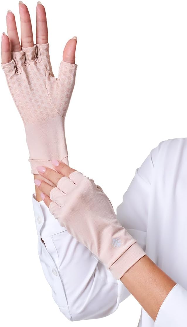 Coolibar UPF 50+ Ouray UV Fingerless Sun Gloves for Protection
