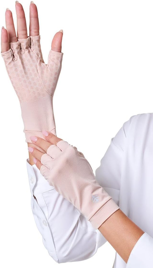 Coolibar UPF 50+ Ouray UV Fingerless Sun Gloves for Protection