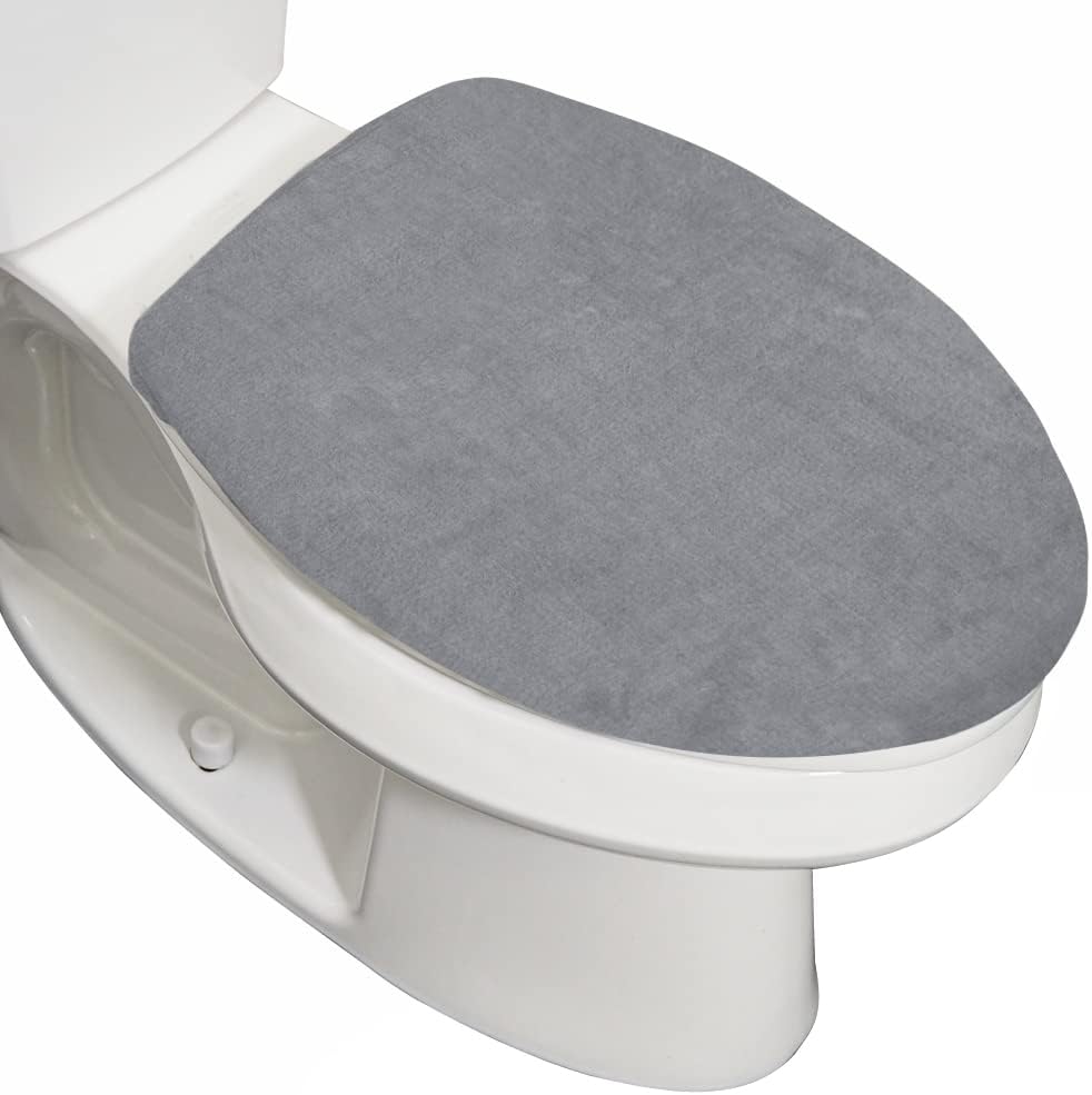 GORILLA GRIP Memory Foam Toilet Lid Cover for Ultimate Comfort
