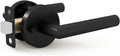 Mega Handles Ronn Privacy Lever & Lock Set for Interior Doors - Matte
