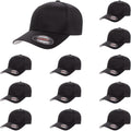 Flexfit Wooly Combed Premium 6-Panel Structured Baseball (Style FBXR)