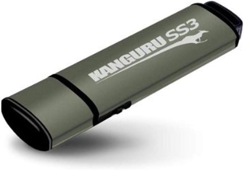 Kanguru SS3 128GB USB Flash Drive with Write Protect Switch