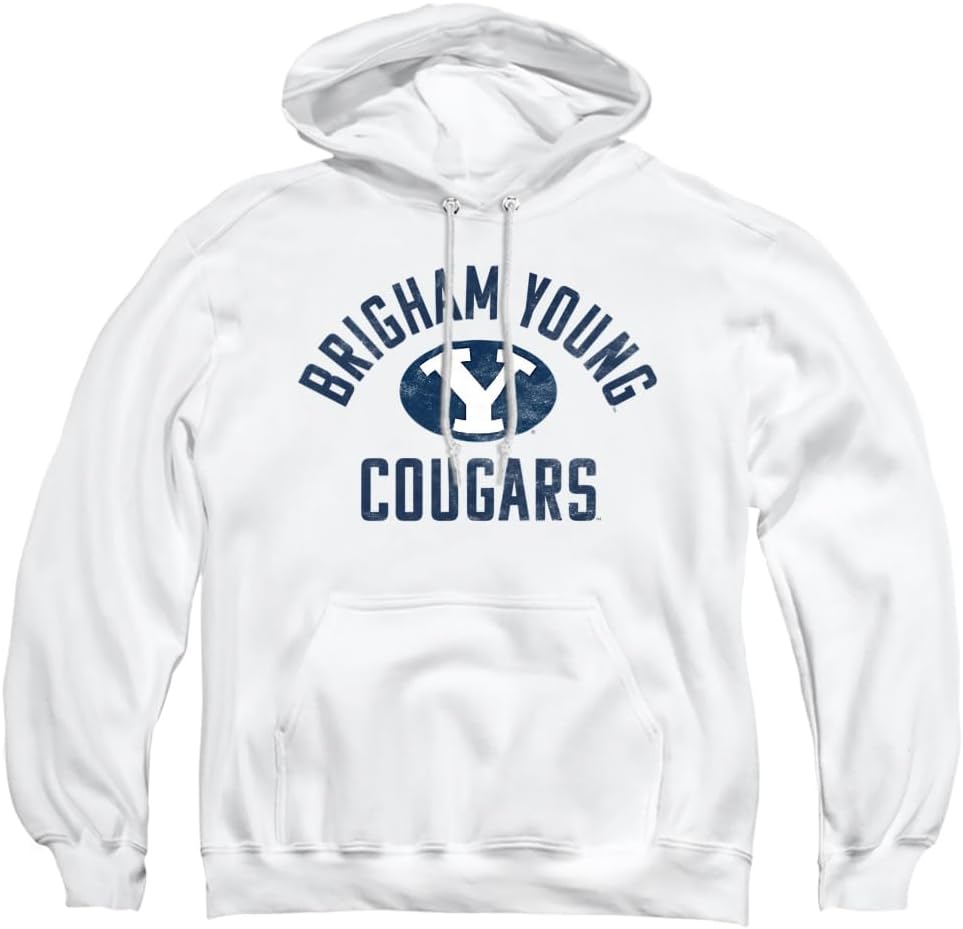 Brigham Young University Cougars Logo Unisex Hoodie for Fans
