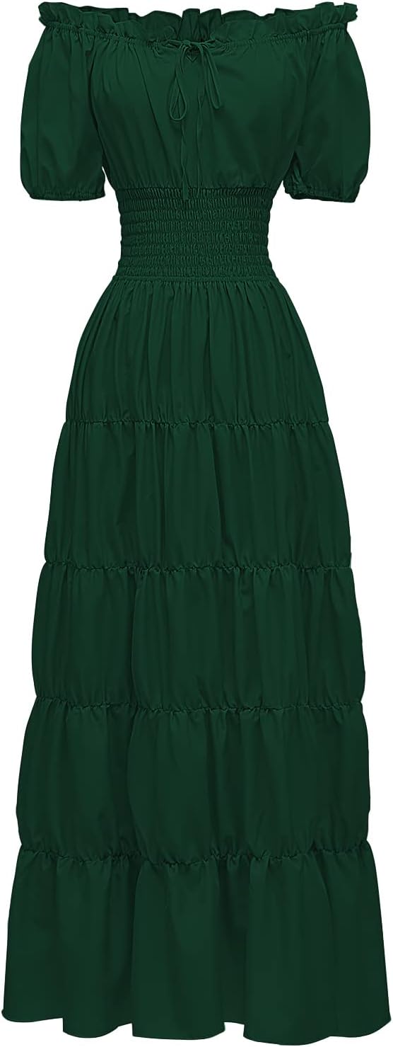 Renaissance Women Medieval Chemise Dress for Elegant Style