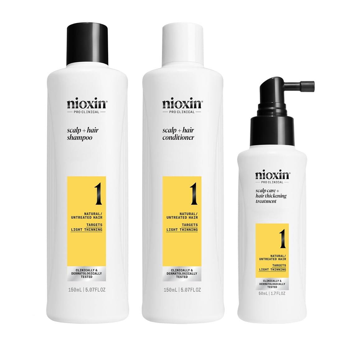 NIOXIN Scalp and Hair Thickening System for Thinning Hair
