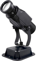 LED Logo GOBO Projector with Manual Zoom - Bright Indoor Projection