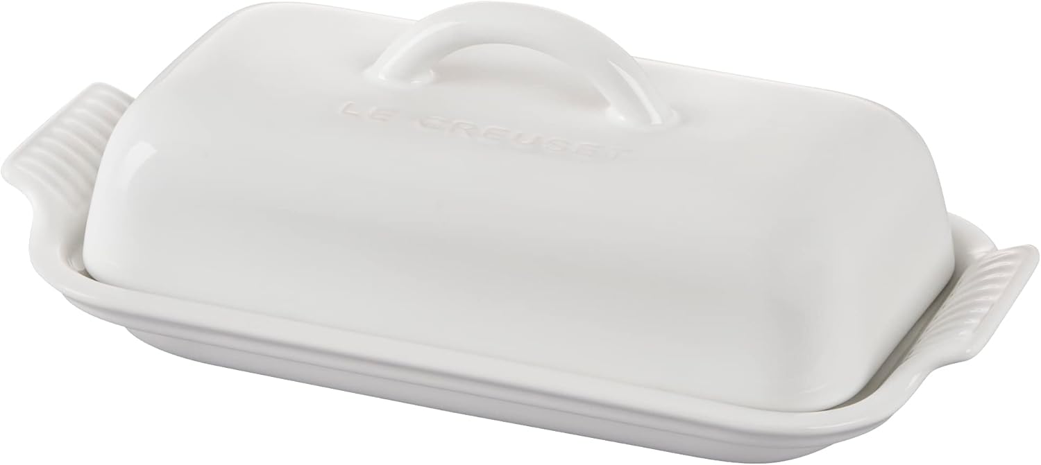 Le Creuset Stoneware Heritage Butter Dish for Everyday Use