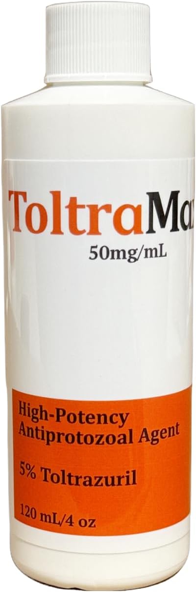 Toltrazuril 5.0% for Horses, Dogs, Cats - 120mL Oral Suspension