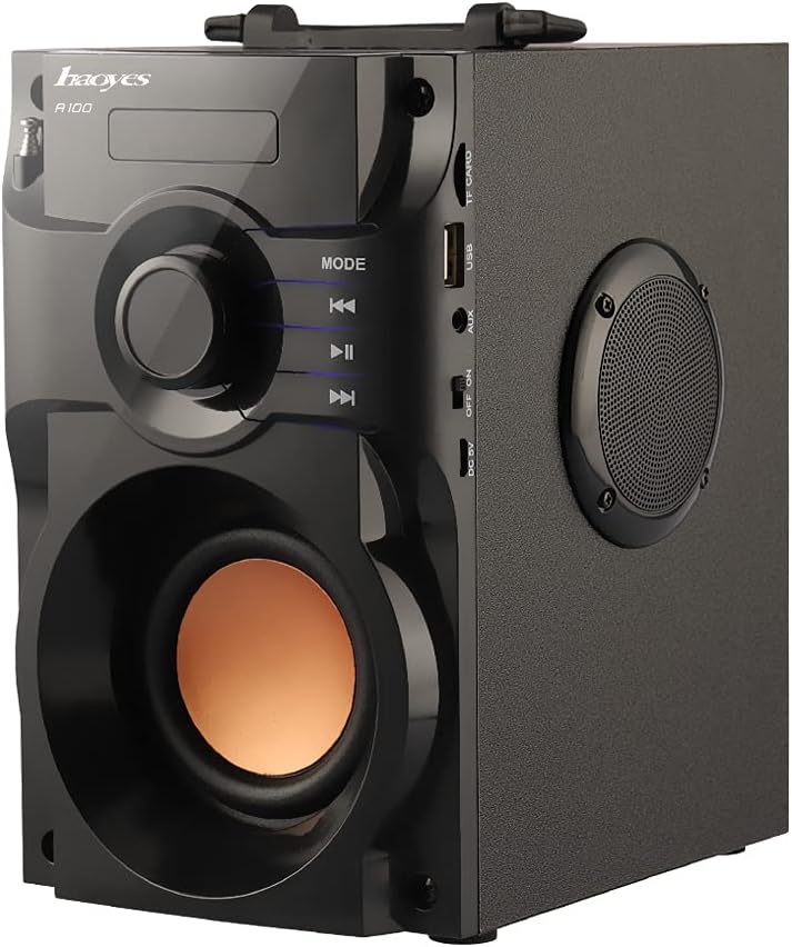 10W Portable Bluetooth Speaker: Powerful Bass, Outdoor Ready