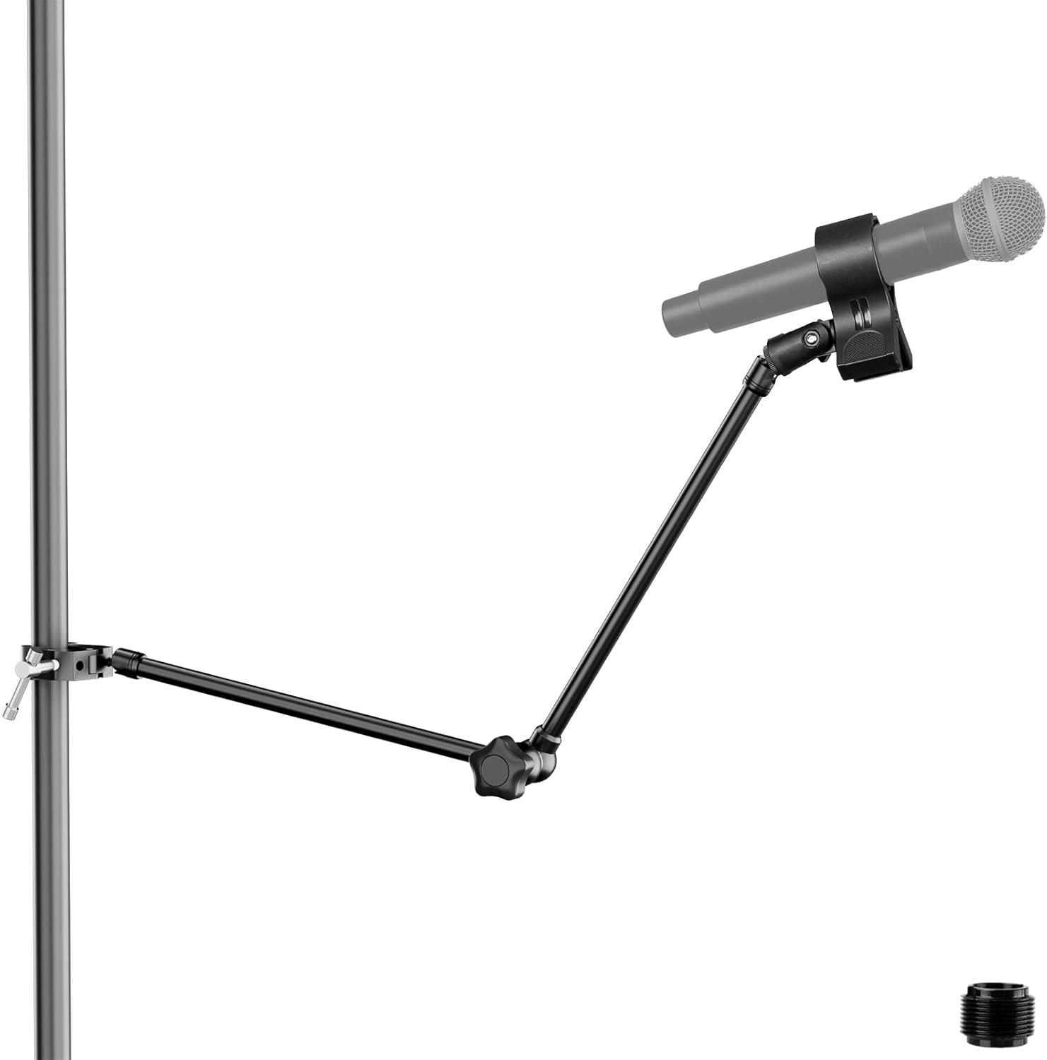 Flexible Adjustable Microphone Stand Holder with Super Clamp
