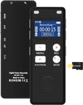 Voice Recorder Digital with Playback 64GB - Easy One-Button Recording