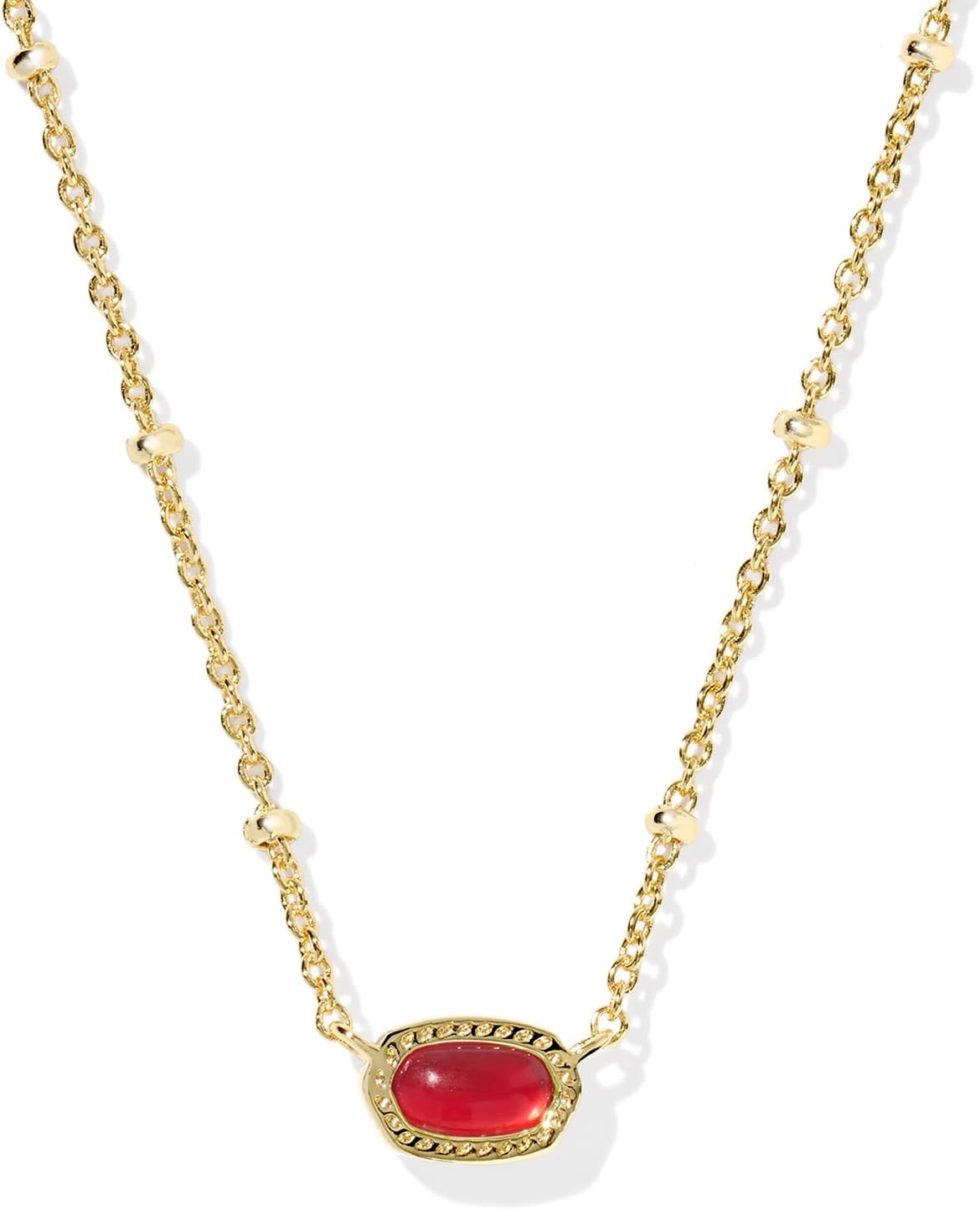 Mini Elisa 14k Gold-Plated Satellite Short Pendant Necklace Review