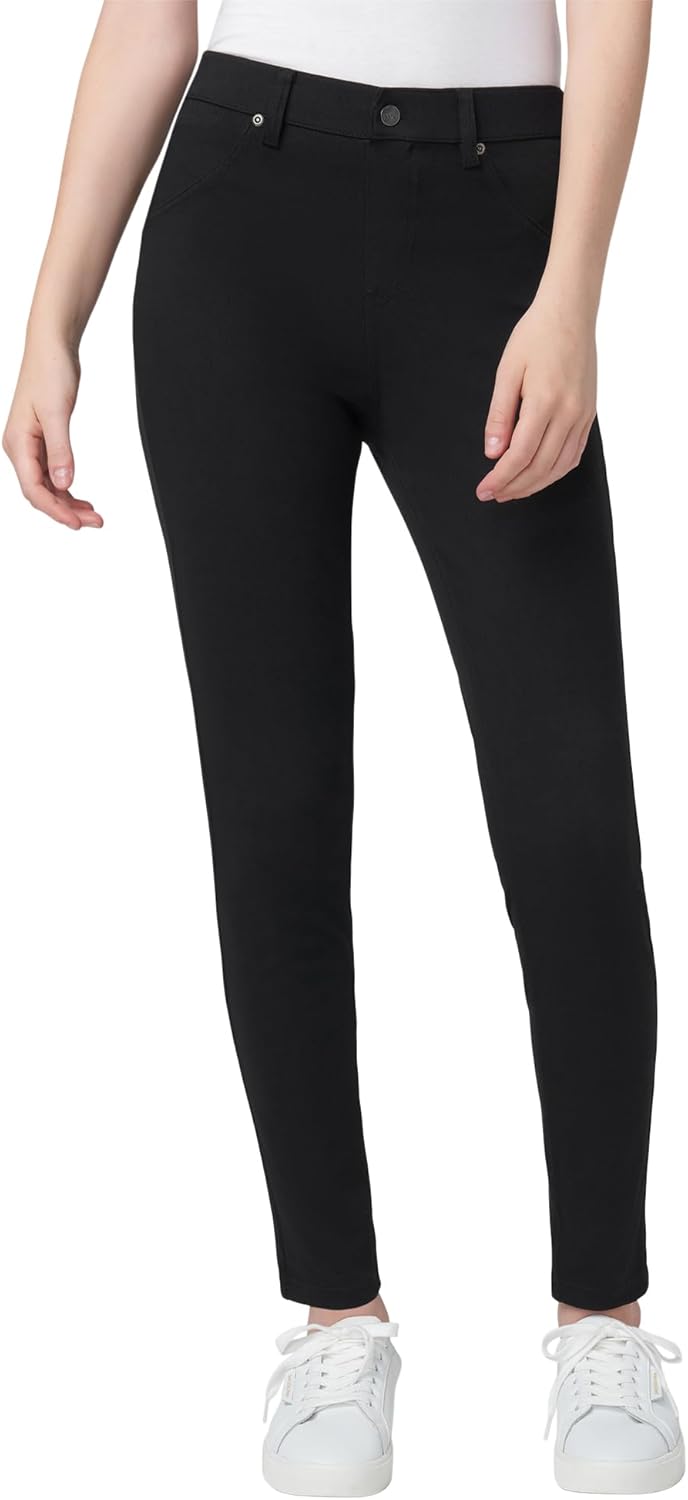 HUE Women's Ultra Soft High Waist Denim Leggings for Comfort