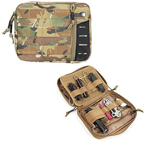 Molle Admin Pouch Tactical EDC Utility Tool Organizer Bag