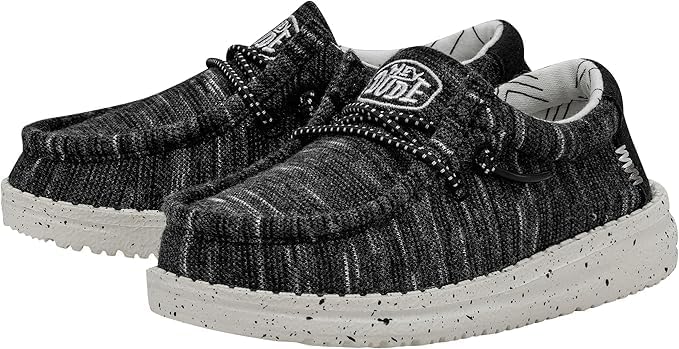 Hey Dude Unisex-Child Wally Funk Kids Shoes for Comfort