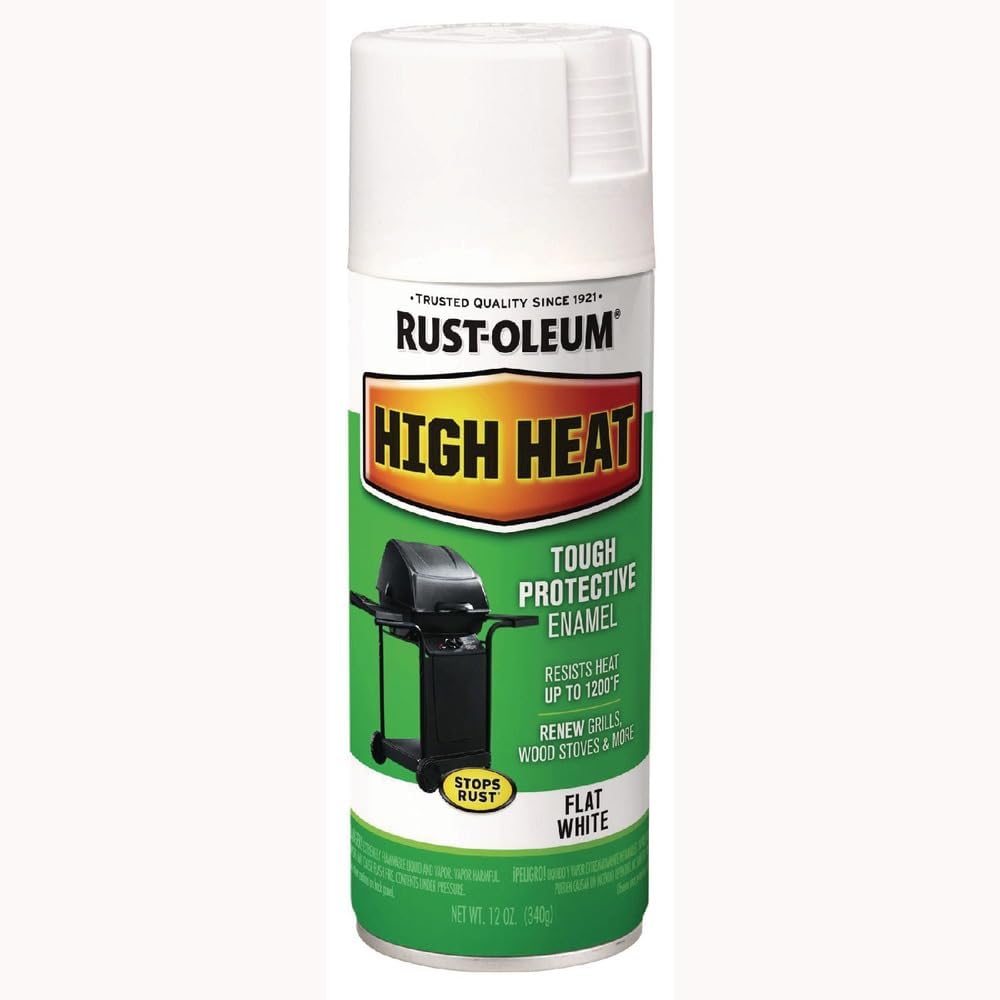 Rust-Oleum High Heat Enamel Spray Paint for Metal Surfaces