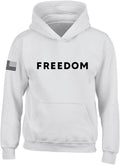 Men's Freedom God Family Patriotism T-Shirt Red White and Blue