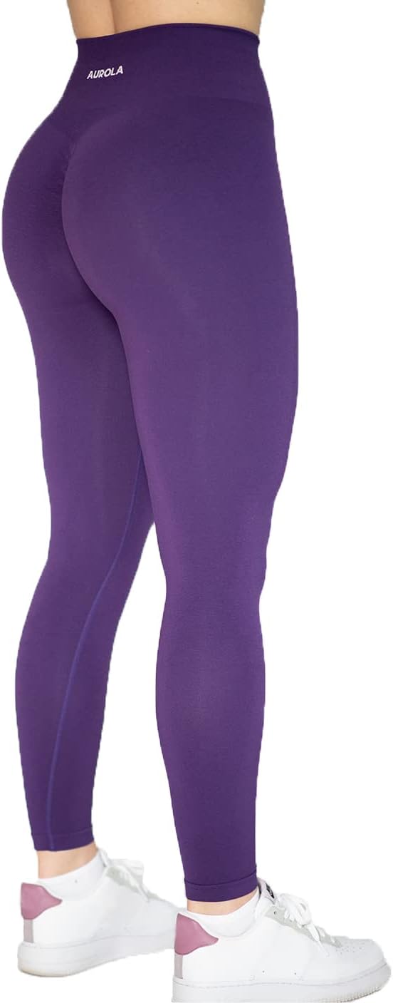 AUROLA Workout Leggings for Women with Tummy Control and Comfort