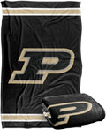 Purdue University Primary Logo Silky Touch Throw Blanket - Soft