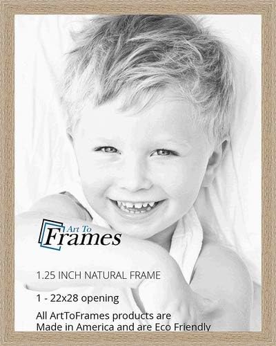 ArtToFrames 22x28 Inch Brown Picture Frame for Your Art