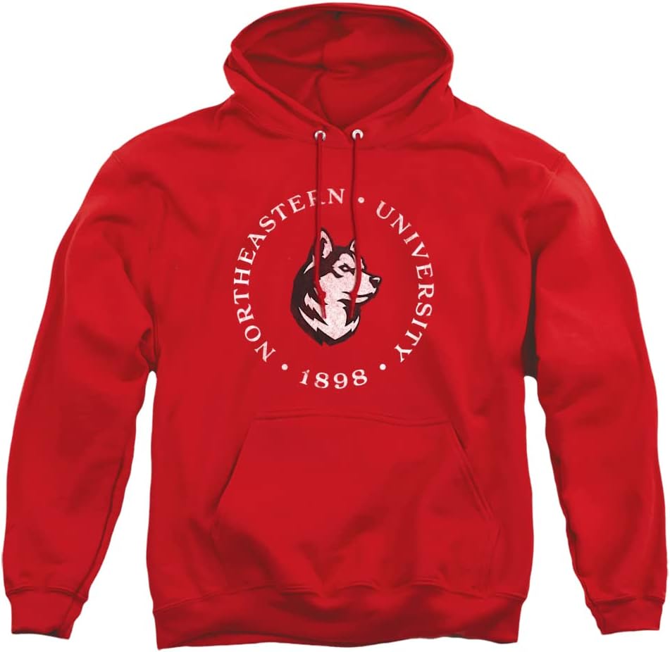 Official Collegiate Distressed Logo Adult Pullover Hoodie