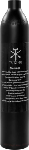 TUXING Aluminum Paintball Air Tank 0.5L 31Ci Capacity - Compact High