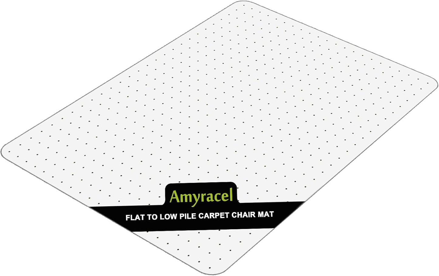 Clear Office Chair Mat for Easy Carpet Glide