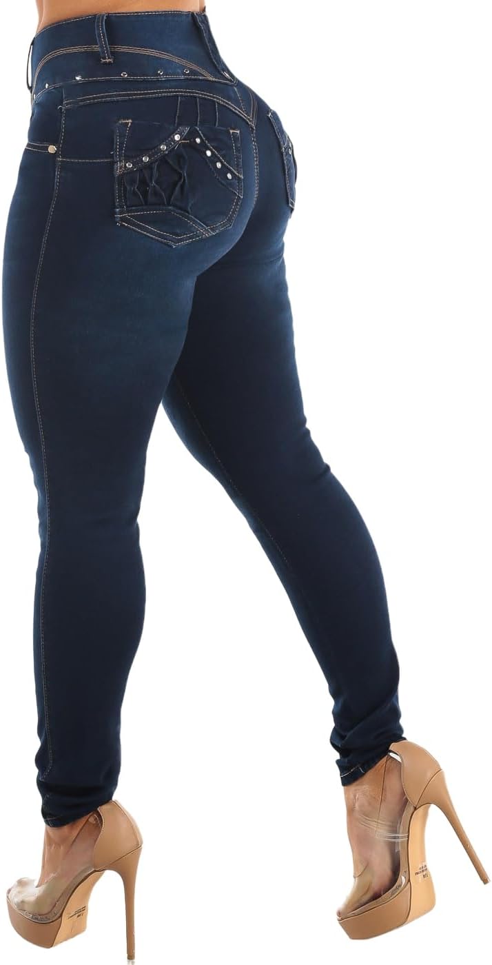 Butt Lifting Jeans for Women - High Waisted Skinny Fit