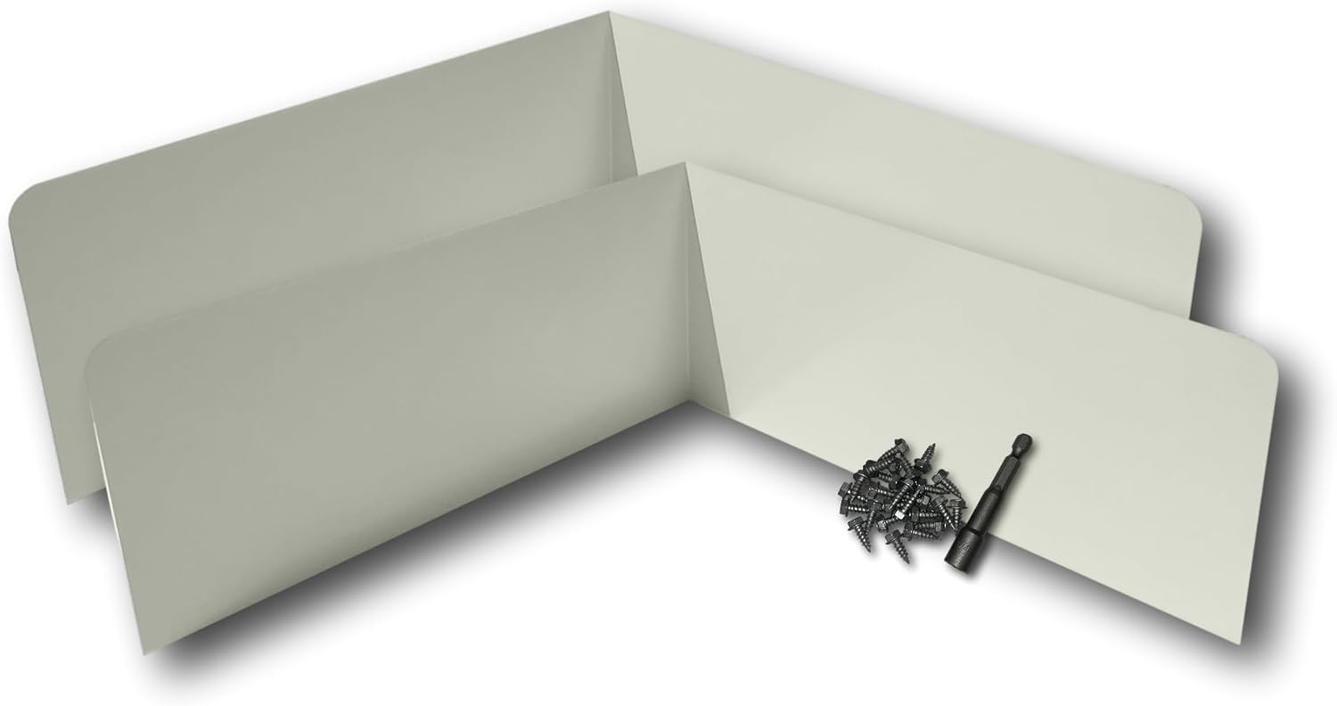 Eagle 1 Rain Gutter Valley Splash Guards for Seamless Protection