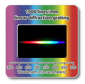 Rainbow Symphony Diffraction Grating Slides Linear 1000 Line/mm