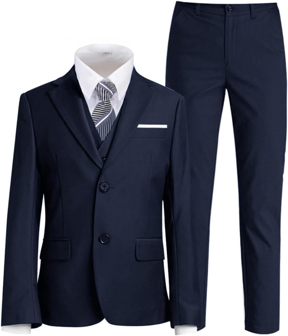 Boys Suit for Kids Tuxedo Set for Weddings and Formal Events