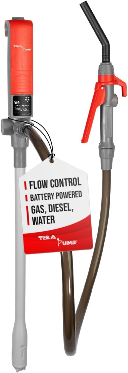 TERA PUMP 2.8 GAL/MIN Battery Gas Transfer Pump