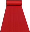 Aisle Runners 2mm Red Aisle Runner Carpet 24 in x 50 ft - Event Ready