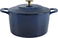 MARTHA STEWART Gatwick 7 QT Enamel Cast Iron Dutch Oven - Even Heating