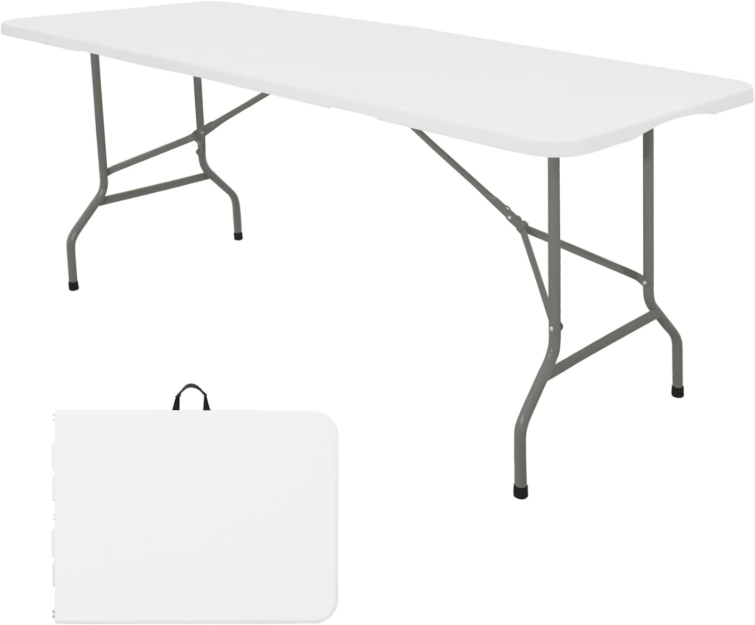 Portable Heavy Duty Folding Table for Outdoor Events and Picnics