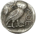 Ancient Greek Silver Coins Collection - Rare Athena Owl Set